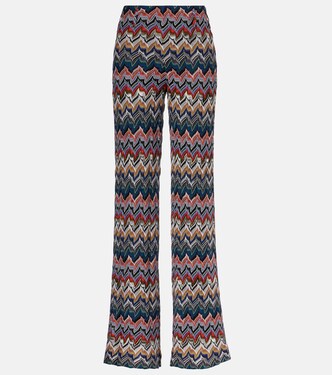 Open-knit palazzo pants | Missoni