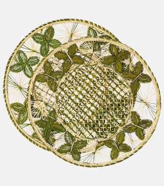 Louloudi set of 2 wicker placemats  | Cabana