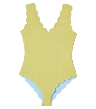 Charleston reversible scalloped swimsuit | Marysia Bumby
