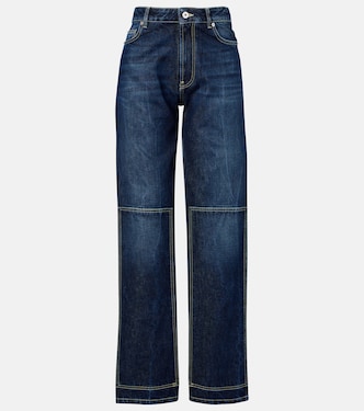 Cutout high-rise wide-leg jeans | Jean Paul Gaultier