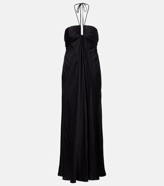 Halterneck maxi dress | Poupette St Barth