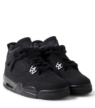 Jordan 4 Retro leather sneakers | Nike Kids