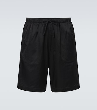 Gathered Bermuda shorts | Dries Van Noten