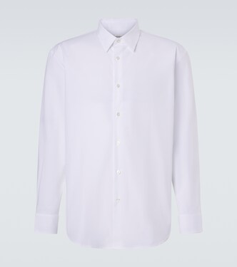 Cassandre cotton-blend poplin shirt | Saint Laurent