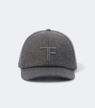 Logo cashmere baseball cap | Tom Ford