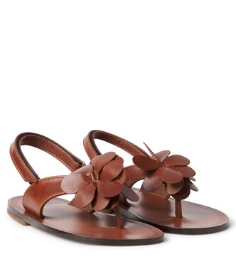 Leather thong sandals | PèPè
