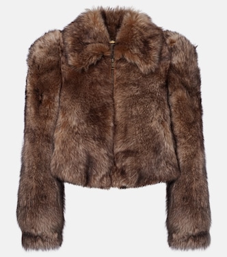 Cropped-Jacke aus Shearling | Chloé