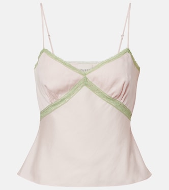 Top lencero Perla con encaje | Posse