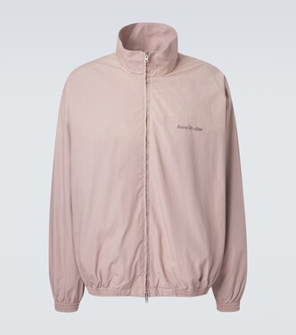 Logo cotton poplin bomber jacket | Acne Studios
