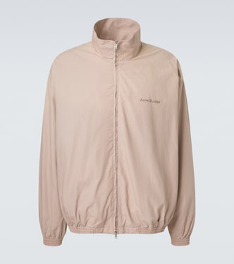 Veste en popeline de coton à logo | Acne Studios