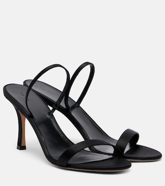 Slingback-Sandalen Ella aus Satin | The Row
