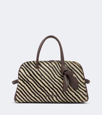 Turismo Small calf hair bowling bag | Jacquemus