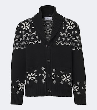 Fair Isle intarsia cashmere cardigan | Thom Browne