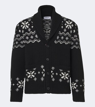 Fair Isle intarsia cashmere cardigan | Thom Browne