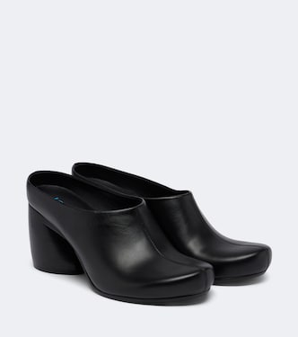 Ovale Mules aus Leder | Loewe