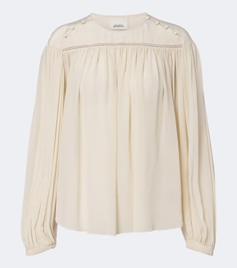 Bluse Nuna aus Seidengeorgette | Isabel Marant