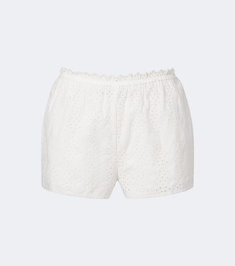 Short Harriet en coton à broderies | Posse