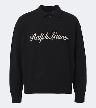 Logo wool and alpaca polo sweater | Polo Ralph Lauren