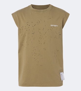 Tanktop MothTech aus Baumwoll-Jersey | Satisfy
