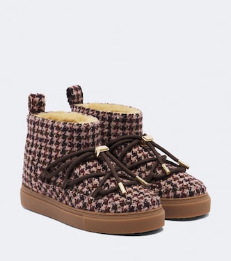 Classic Low Plaid houndstooth snow boots | Inuikii
