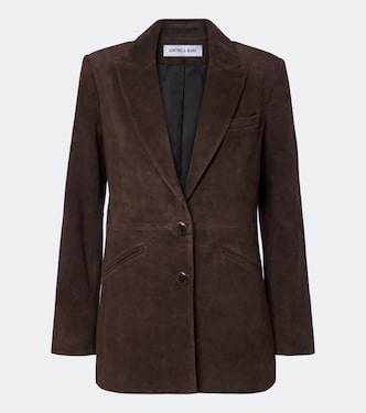 Blazer Maci aus Veloursleder | Veronica Beard