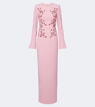 Lulee embellished floral gown | Rebecca Vallance