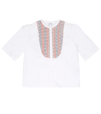 Nili cotton-poplin shirt | Bonpoint