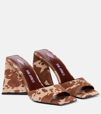 Sandali Devon in suede con stampa muccata | The Attico
