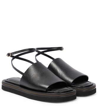 Frances leather sandals | Victoria Beckham