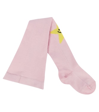 Baby cotton-blend tights | Stella McCartney Kids