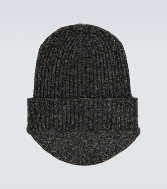 Der cotton-blend knit beanie | Ranra