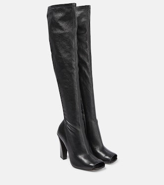 Botas altas Gabrielle de piel | Victoria Beckham
