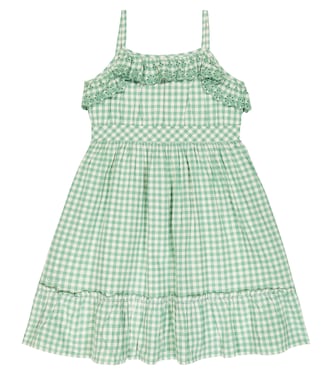 Gingham cotton dress | Polo Ralph Lauren Kids
