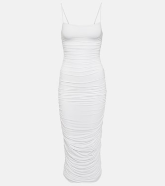 Ruched jersey slip dress | Wardrobe.NYC