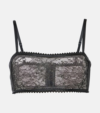 Bralette de encaje floral | Wardrobe.NYC