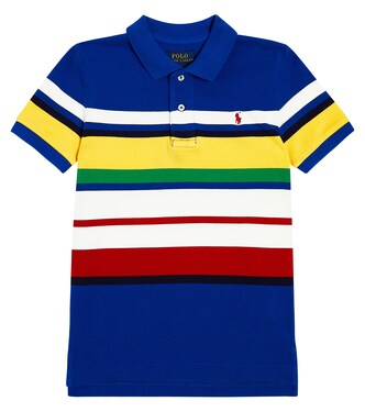 Striped cotton polo shirt  | Polo Ralph Lauren Kids