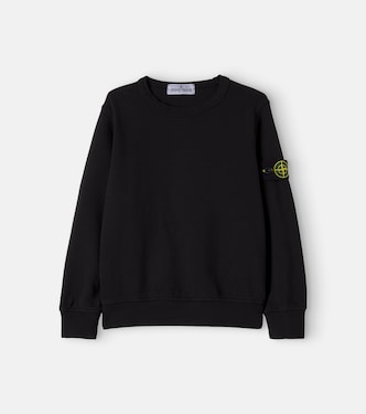 Compass cotton sweatshirt  | Stone Island Junior