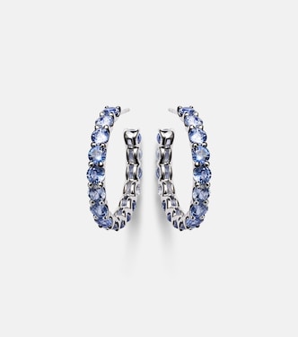 Pastello 18kt white gold earrings with sapphires | Bucherer Fine Jewellery