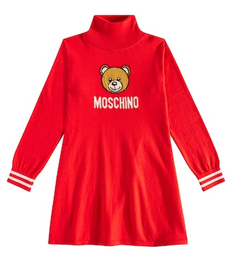 Robe en coton et laine | Moschino Kids
