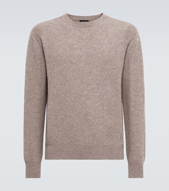 Pullover in cashmere a coste | Zegna