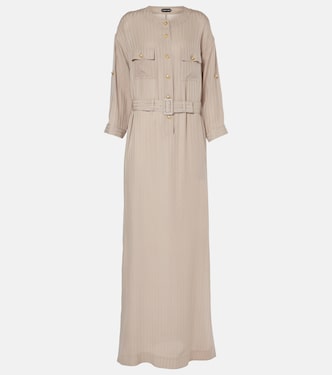 Robe chemise rayée | Tom Ford