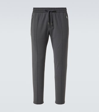Wool-blend straight pants | Dolce&Gabbana