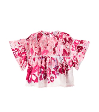 Chantal cotton top | Poupette St Barth Kids