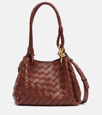 Tote Bag Parachute Small aus Leder | Bottega Veneta