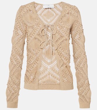 Crochet lace cardigan | Xu Zhi