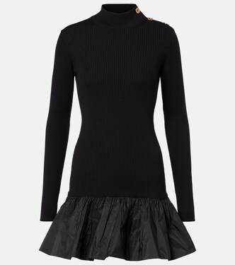 Ruffled wool minidress | Patou
