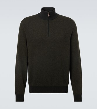 Roadster cashmere half-zip sweater | Loro Piana