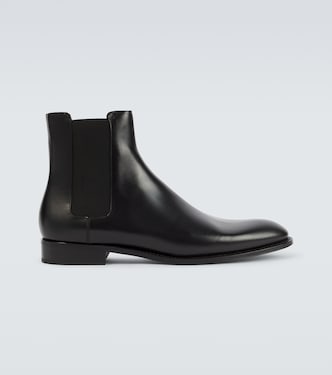 Adrien leather Chelsea boots | Saint Laurent