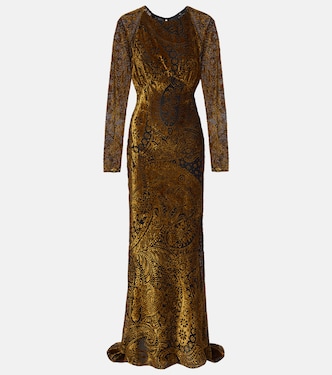 Paisley jacquard maxi dress | Etro