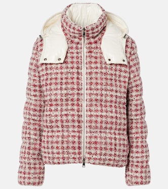 Veste doudoune Andronne en tweed à carreaux | Moncler